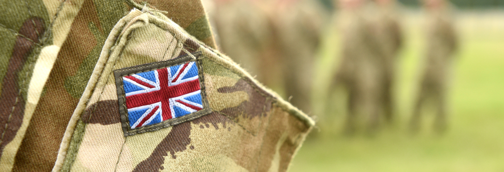 Graphic used by Croydon Council for its veterans housing announcement